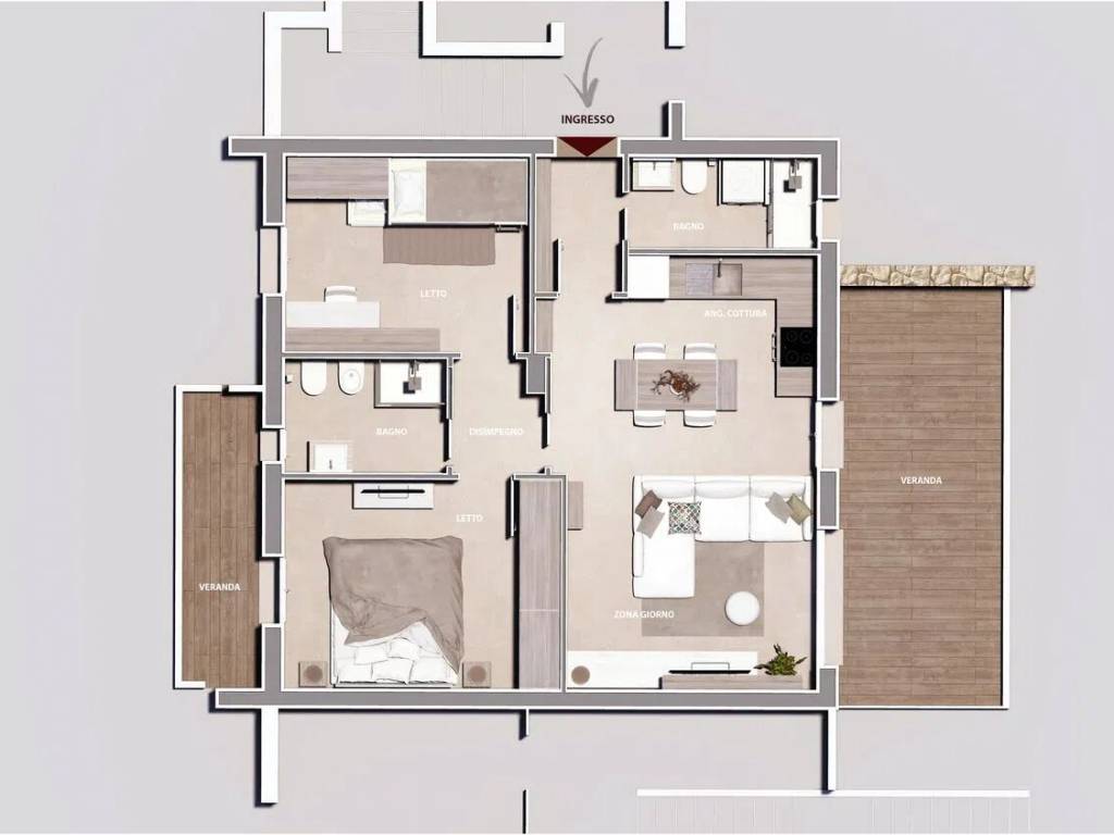 appartamento in vendita ad Alghero in zona Centro Storico
