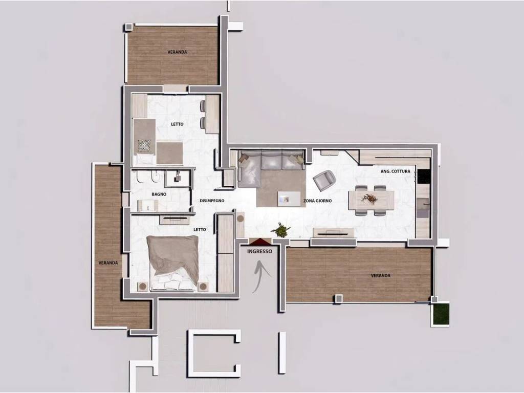 appartamento in vendita ad Alghero in zona Centro Storico