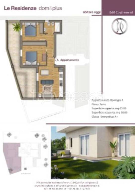 appartamento in vendita ad Alghero in zona Maria Pia