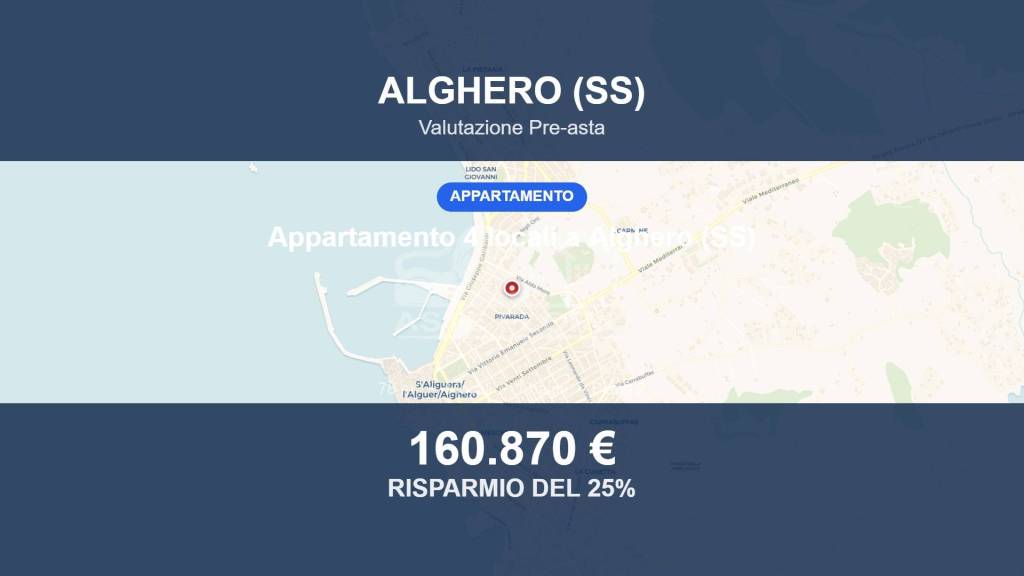 appartamento in vendita ad Alghero