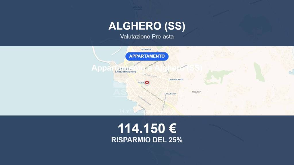 appartamento in vendita ad Alghero