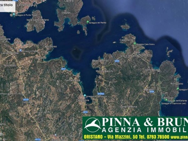 terreno agricolo in vendita ad Arzachena in zona Cannigione