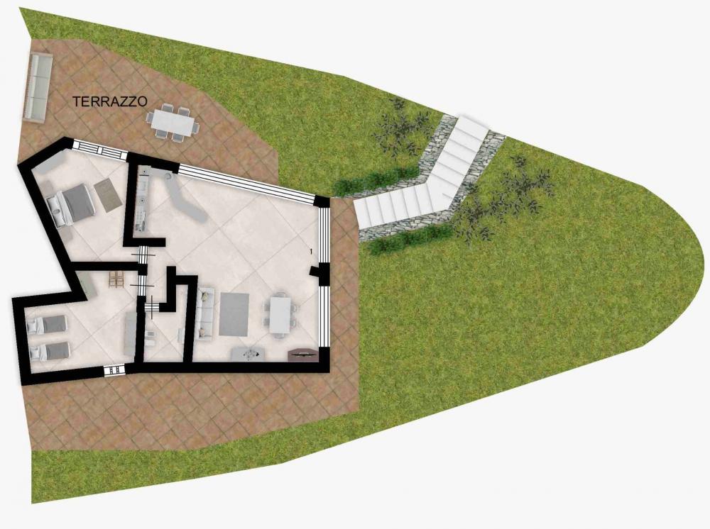 appartamento in vendita ad Arzachena in zona Porto Cervo