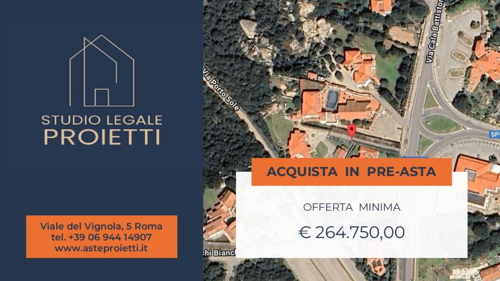 appartamento in vendita ad Arzachena