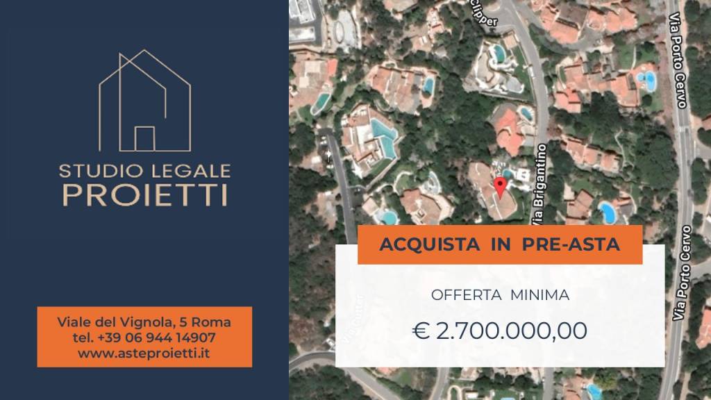 villa in vendita ad Arzachena