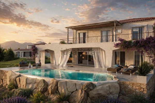 casa indipendente in vendita ad Arzachena in zona Abbiadori