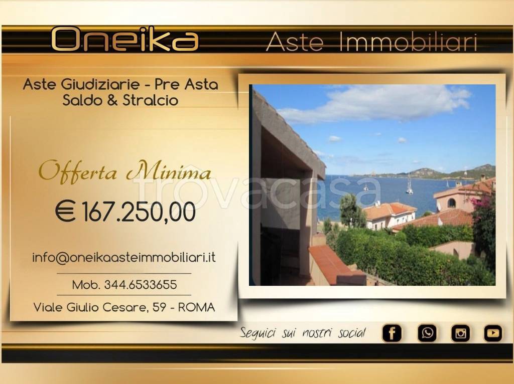 appartamento in vendita ad Arzachena in zona Cannigione