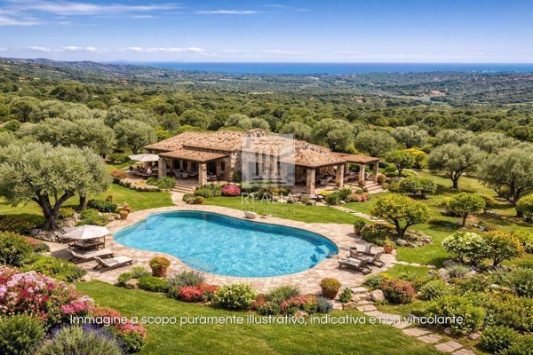 casa indipendente in vendita ad Arzachena in zona Abbiadori