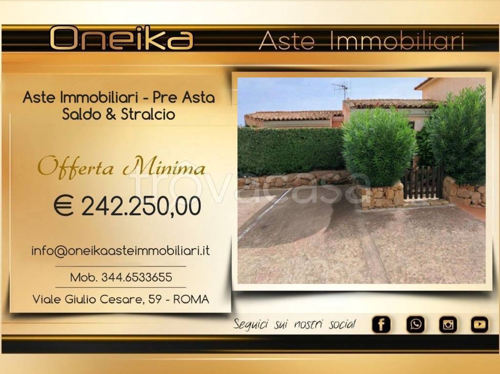 appartamento in vendita ad Arzachena
