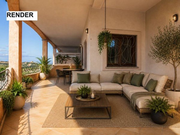 appartamento in vendita ad Arzachena in zona Porto Cervo