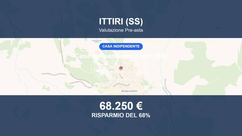 casa indipendente in vendita ad Ittiri