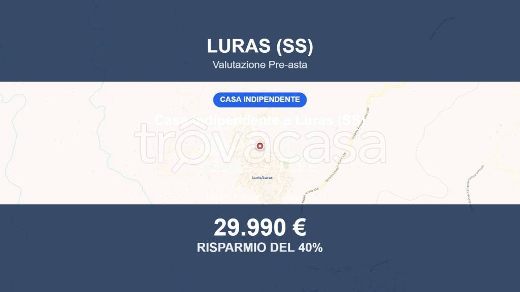 casa indipendente in vendita a Luras