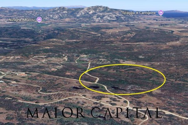 terreno agricolo in vendita ad Olbia in zona San Pantaleo