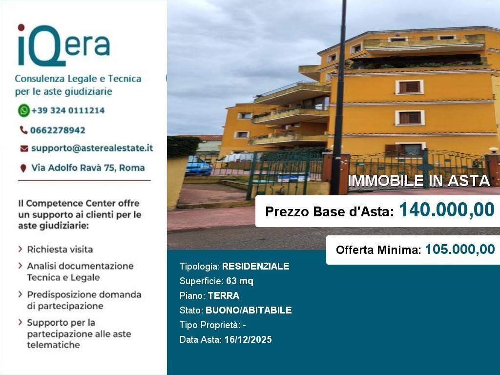 appartamento in vendita ad Olbia