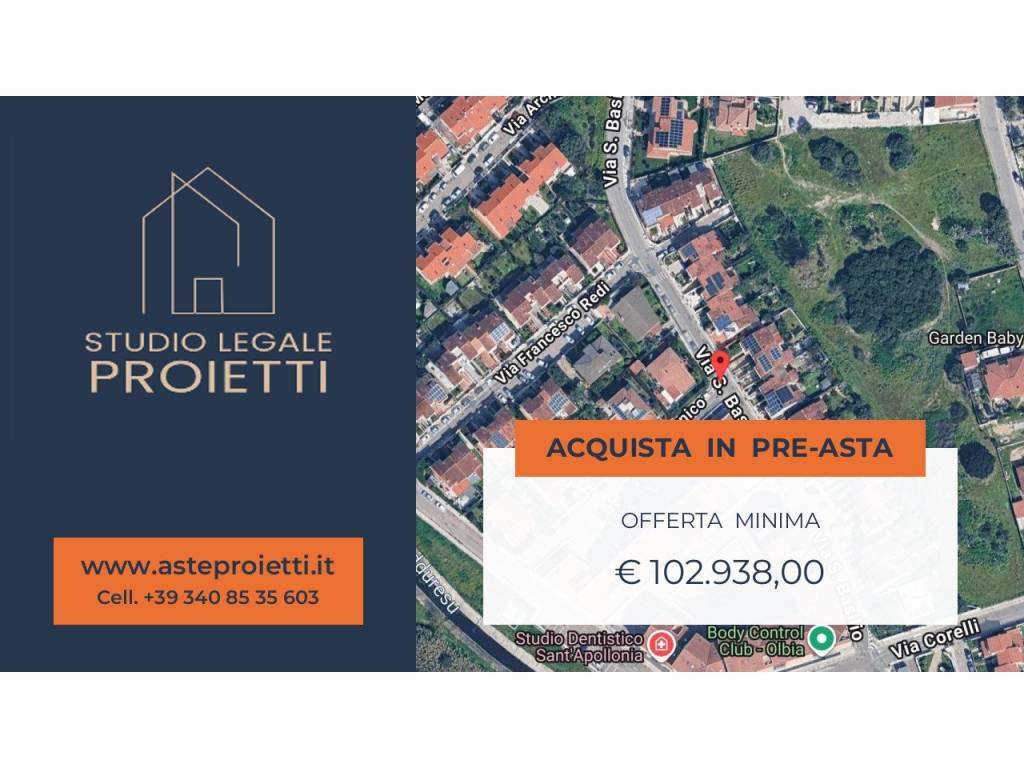 appartamento in vendita ad Olbia