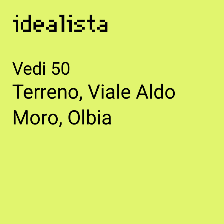 terreno edificabile in vendita ad Olbia in zona Aldo Moro