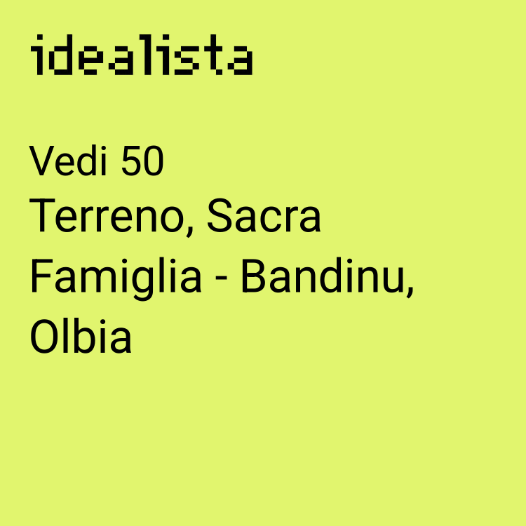 terreno edificabile in vendita ad Olbia in zona Aldo Moro