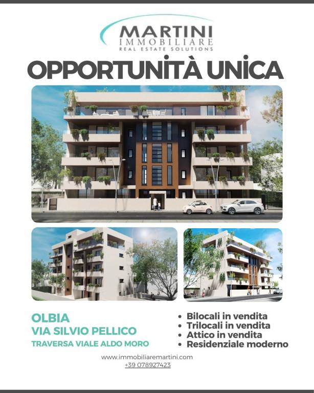 appartamento in vendita ad Olbia