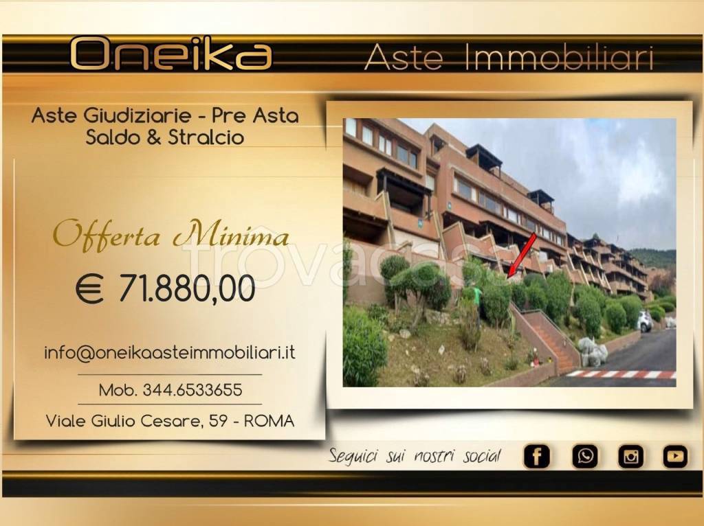 appartamento in vendita ad Olbia in zona Cugnana