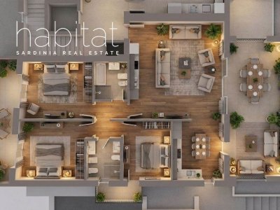 appartamento in vendita ad Olbia in zona Porto Rotondo