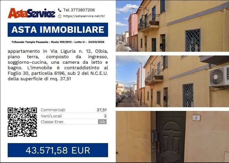 appartamento in vendita ad Olbia