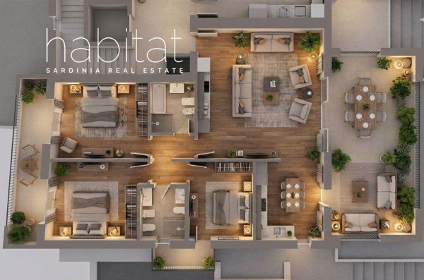 appartamento in vendita ad Olbia