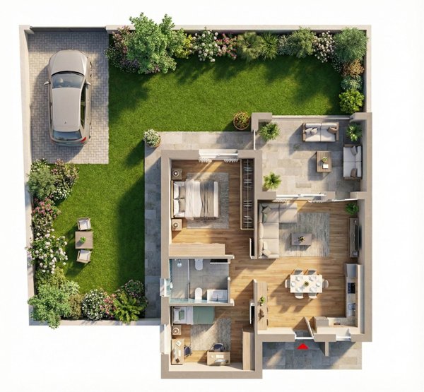 appartamento in vendita ad Olbia in zona Bandinu