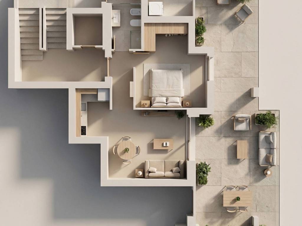 intera palazzina in vendita ad Olbia in zona Aldo Moro