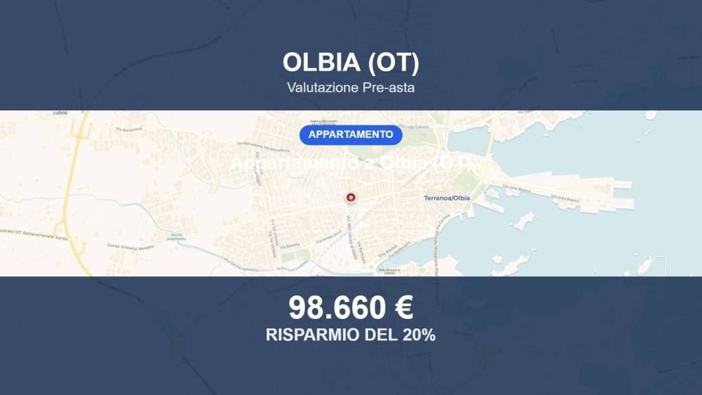 appartamento in vendita ad Olbia