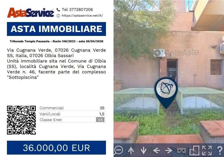appartamento in vendita ad Olbia in zona Cugnana