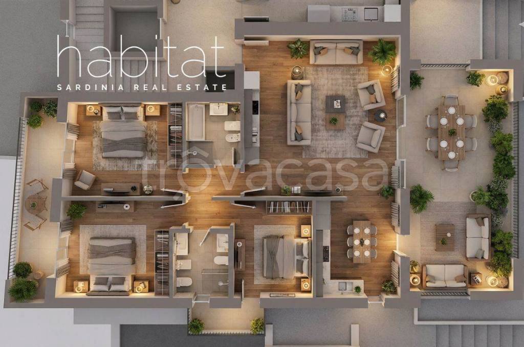 appartamento in vendita ad Olbia