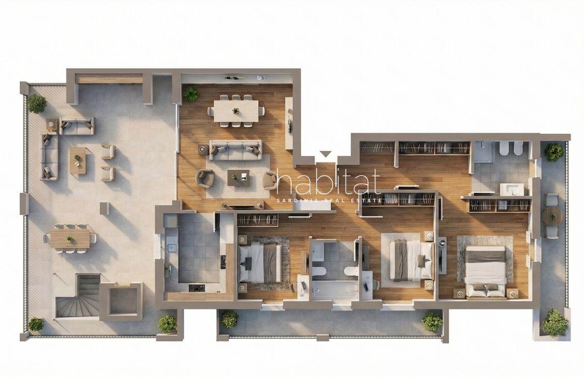 appartamento in vendita ad Olbia