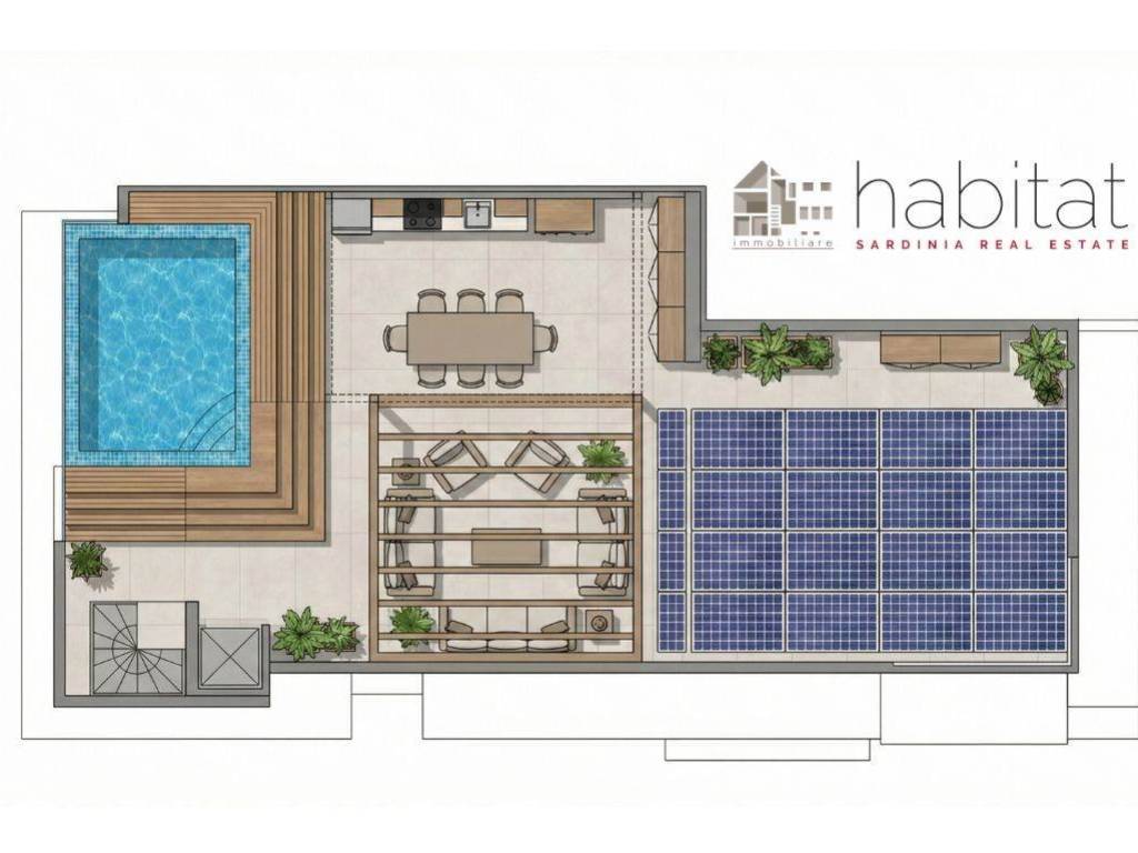 appartamento in vendita ad Olbia in zona Bandinu