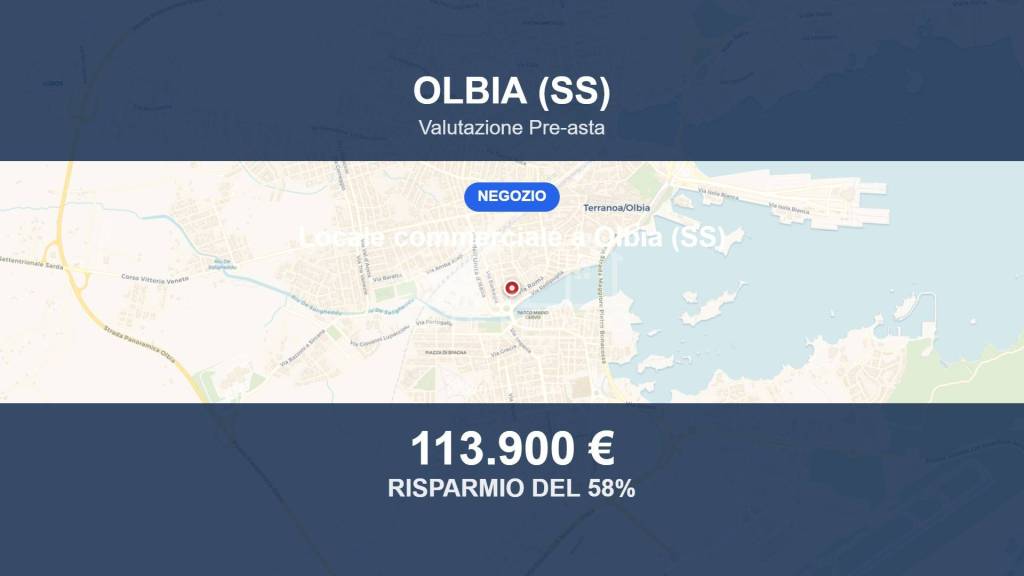 negozio in vendita ad Olbia