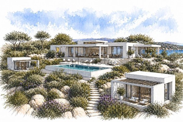 casa indipendente in vendita ad Olbia in zona Rudalza