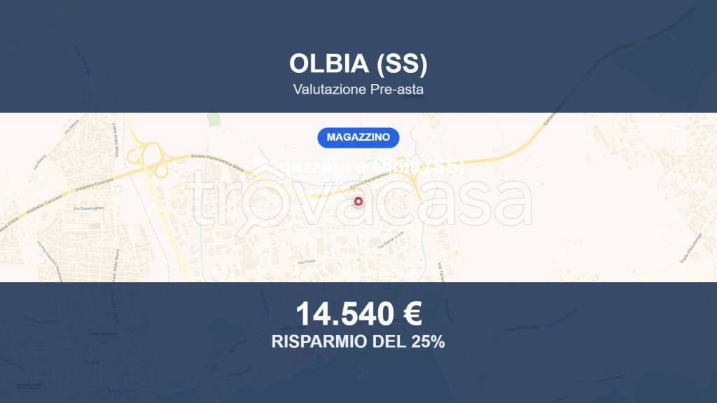 locale commerciale in vendita ad Olbia