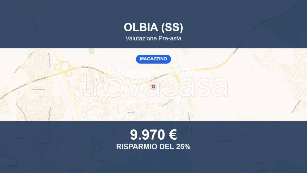 locale di sgombero in vendita ad Olbia