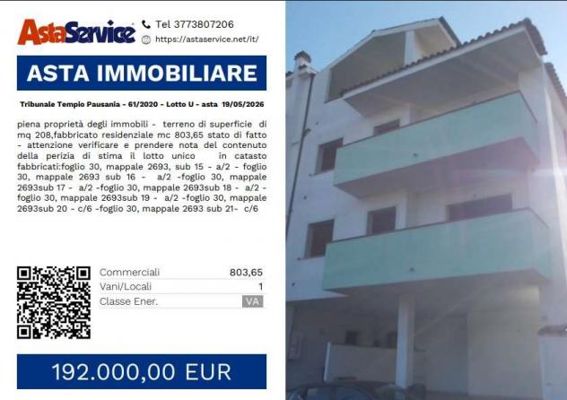 appartamento in vendita ad Olbia