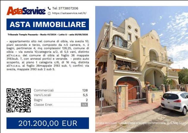appartamento in vendita ad Olbia