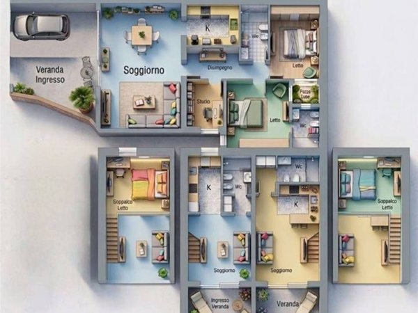 appartamento in vendita ad Olbia in zona Osseddu