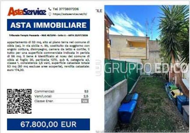appartamento in vendita ad Olbia