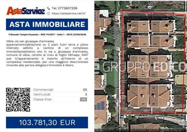 appartamento in vendita ad Olbia