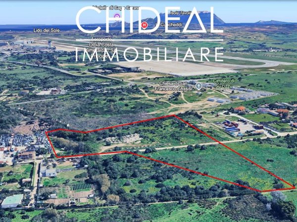 terreno agricolo in vendita ad Olbia