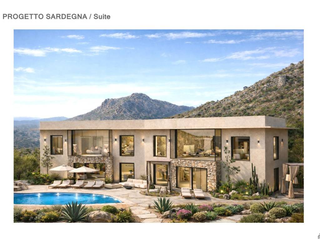 villa in vendita ad Olbia in zona San Pantaleo