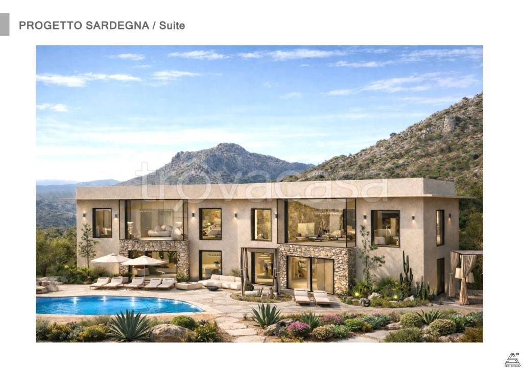 villa in vendita ad Olbia in zona Golfo di Marinella