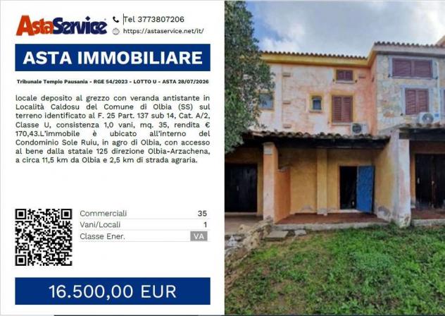 terreno edificabile in vendita ad Olbia