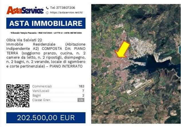 appartamento in vendita ad Olbia