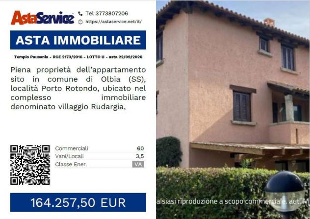 appartamento in vendita ad Olbia in zona Porto Rotondo