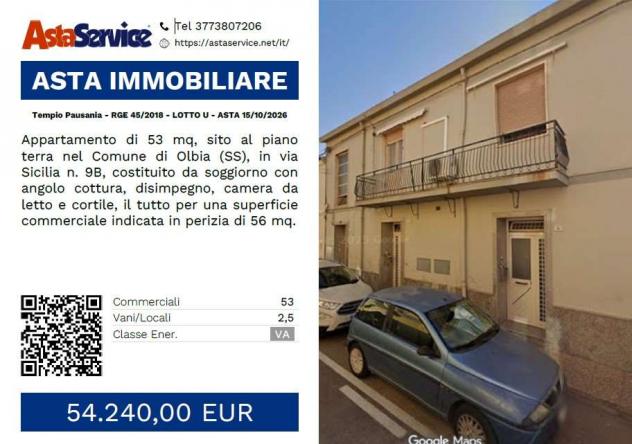 appartamento in vendita ad Olbia