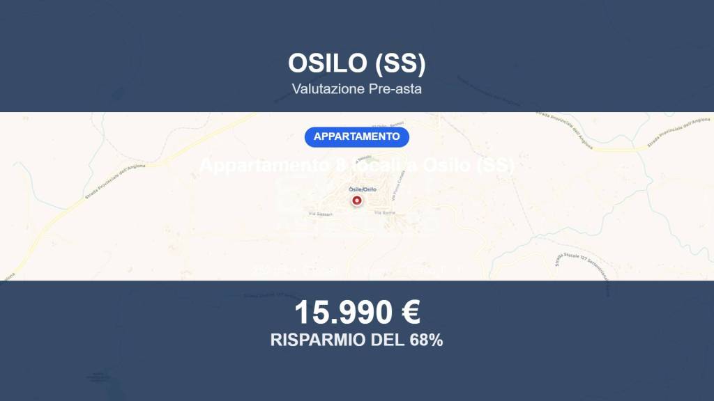 appartamento in vendita ad Osilo